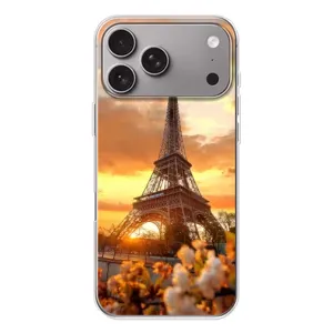 Чохол Ейфелева Вежа Apple iPhone 18 Pro Max - (AlphaPrint) (Сонячня вежа)