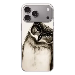 Чохол з пташками на Apple iPhone 18 Pro Max (VPrint) (Сова)