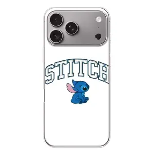 Чохол з принтом Стіч на Apple iPhone 18 Pro Max (Стіч лого)