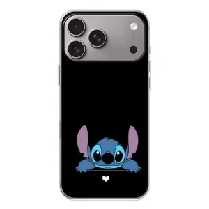 Чохол з принтом Стіч на Apple iPhone 18 Pro Max (Стіч на чорному)