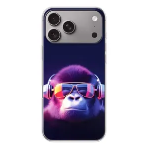 Чохол з Мавпами Apple iPhone 18 Pro Max - (AlphaPrint) (Стильна мавпа)