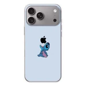 Чохол з принтом Стіч на Apple iPhone 18 Pro Max (Stitch apple)