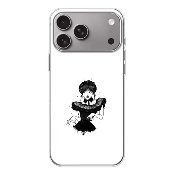 Чохол з принтом «танець Венздей» для Apple iPhone 18 Pro Max
