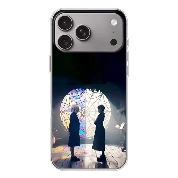 Чохол з принтом «Венздей та Інід» для Apple iPhone 18 Pro Max