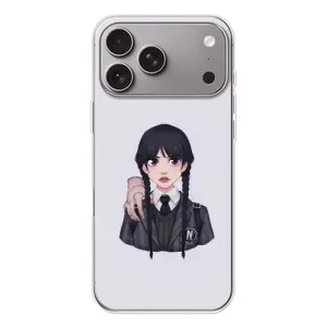 Чохли Венсдей на Apple iPhone 18 Pro Max Уенсдей (AlphaPrint) (Венздей і Річ)