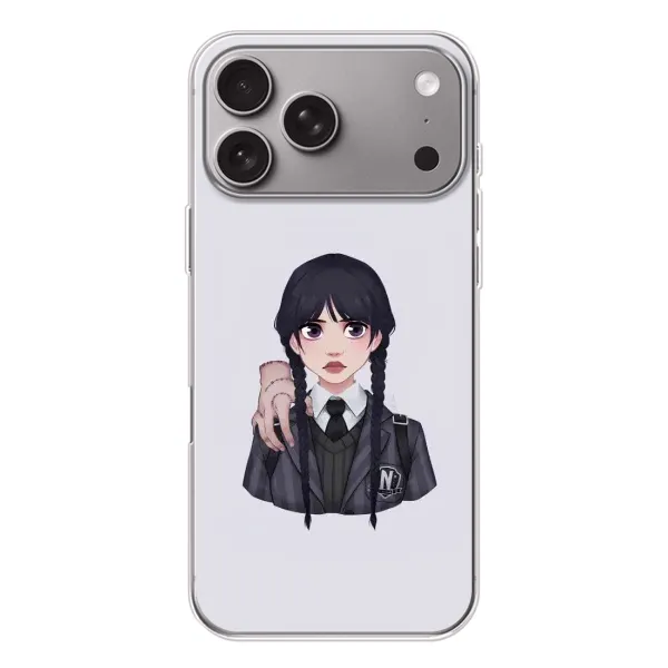 Чохол з принтом «Венздей і Річ» для Apple iPhone 18 Pro Max