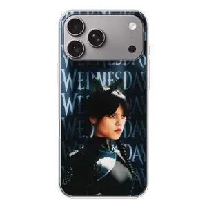 Чохли Венсдей на Apple iPhone 18 Pro Max Уенсдей (AlphaPrint) (Венздей кішка)