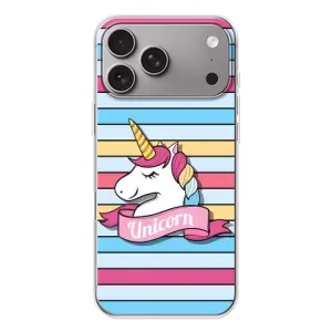Чохол для Епл Айфон 18 Про Макс - (Єдинорожки - Новинки) (AlphaPrint) (Unicorn)