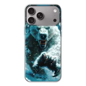 Чохол з картинкою 'Хижаки' для Apple iPhone 18 Pro Max (Полярний ведмідь)