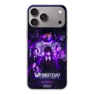 Чохол з дизайном Венздей 2 на Apple iPhone 18 Pro Max (Фіолетова магія Венздей)