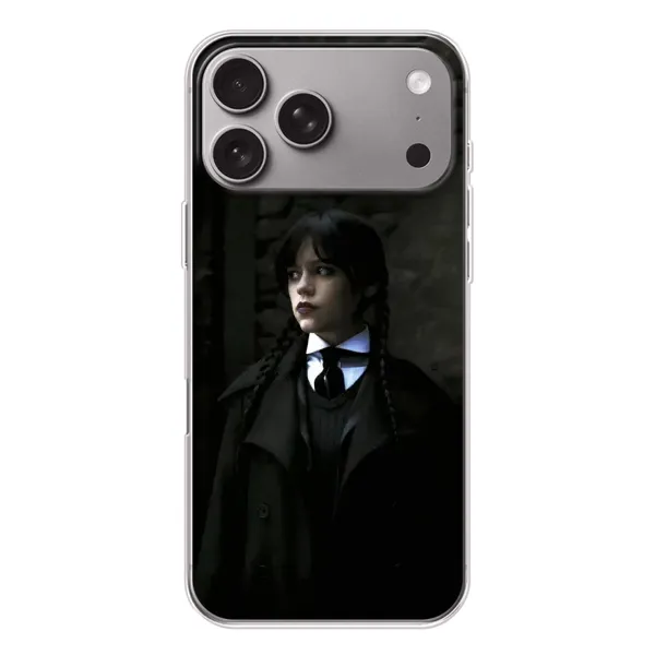 Чохол з принтом «Темний стиль Венздей» для Apple iPhone 18 Pro Max