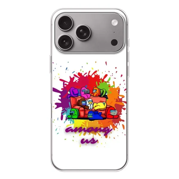 Чохол з принтом «Яскравий АмонгАс» для Apple iPhone 18 Pro Max Чохол з принтом «Яскравий АмонгАс» для Apple iPhone 18 Pro Max