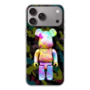 Чохли для Apple iPhone 18 Pro Max - Bearbrick Louis Vuitton (PREMIUMPrint) (Яскравий Bearbrick)