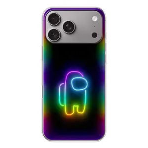 Чохли Амонг Ас для Apple iPhone 18 Pro Max (AlphaPrint) (Яскравий скін)