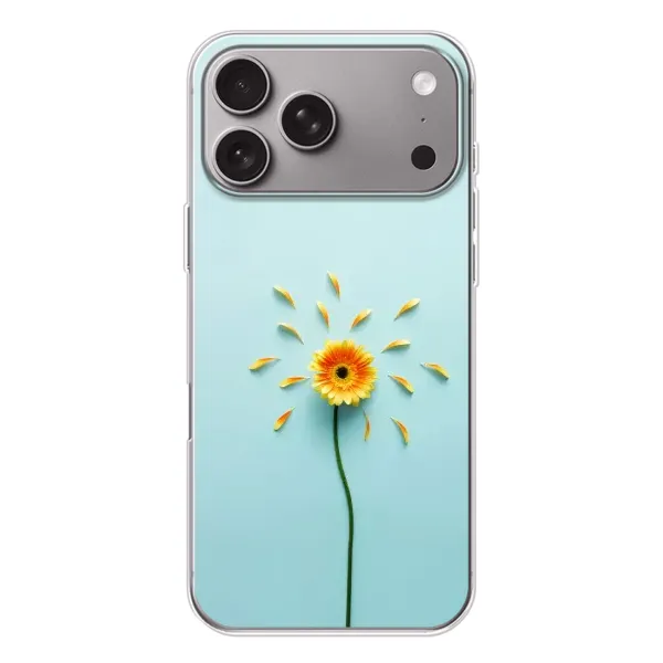 Чохол з принтом «Жовта квітка» для Apple iPhone 18 Pro Max