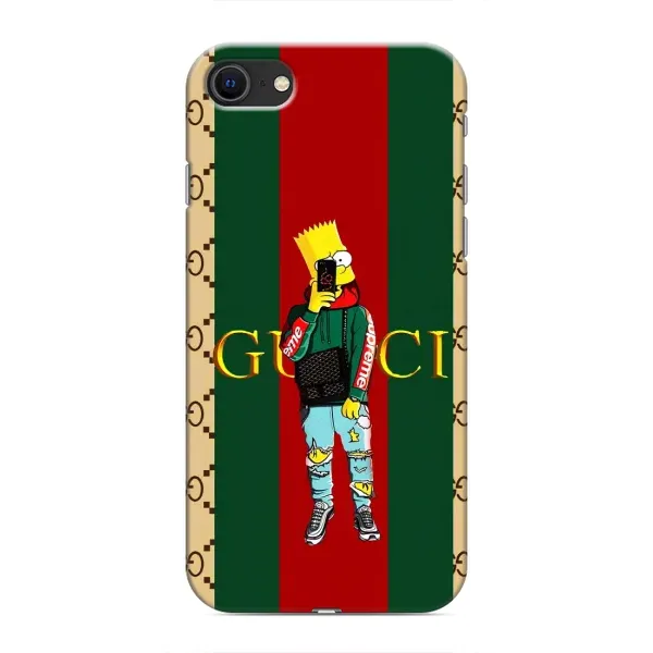 Чохол з принтом «Барт ГУЧЧІ» для iPhone 8