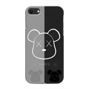 Чохли для iPhone 8 - Bearbrick Louis Vuitton (PREMIUMPrint) (БеарБрік очі)