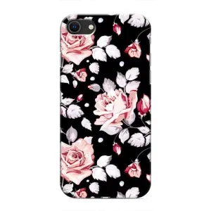Чохли з квітами для iPhone 8 (VPrint) (Квіти на чорному)