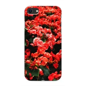 Чохли з квітами для iPhone 8 (VPrint) (Квіти червоні)