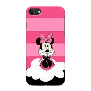 Эксклюзивный чехол для iPhone 8 (AlphaPrint - Мультяшные) (Девочка Maus)