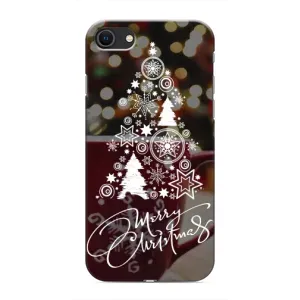 Різдвяні Чохли для iPhone 8 (VPrint) (Ялинка яскрава)