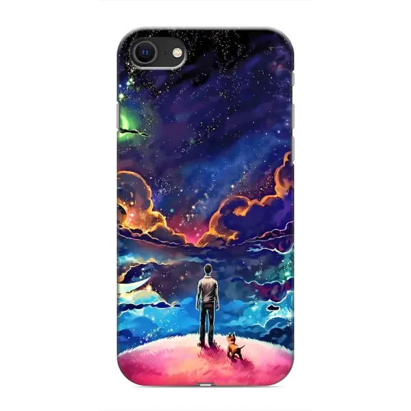 Чохол з принтом «Вид Галактики» для iPhone 8