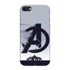 Чохли з героями Марвел iPhone 8 (VPrint) (Команда А)