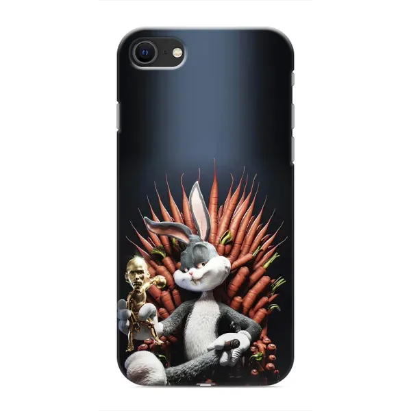 Чохол з принтом «Король Кролик» для iPhone 8