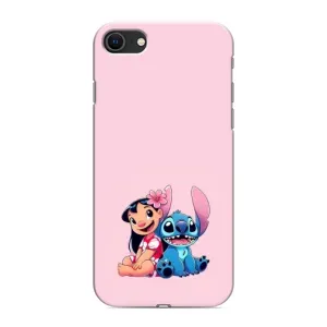 Чохол з принтом Стіч на iPhone 8 (Ліло і Стіч)