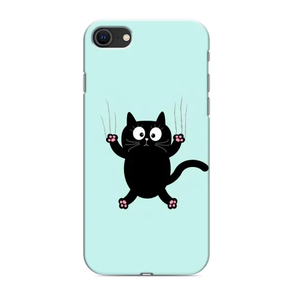 Чохол з принтом «Падаючий кіт» для iPhone 8