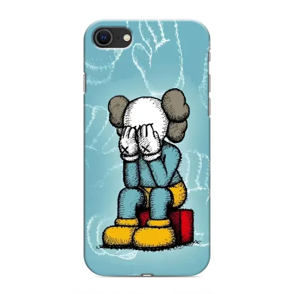 Чохол з принтом «Плач Bearbrick» для iPhone 8