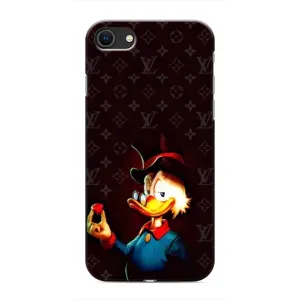 Чехли для iPhone 8 - Скрудж МакДак Louis Vuitton (PREMIUMPrint) (Скрудж з ботліантом)