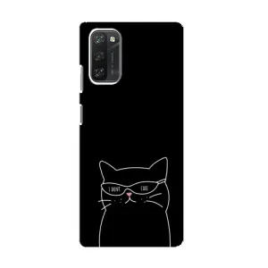 Чохол з малюнком кіт на Blackview A100 (Байдужий кіт)