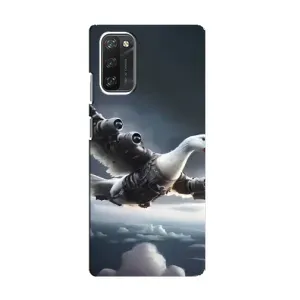 Чехол с мемом Тралалело тралала на Blackview A100 (Бомбардини гусини)