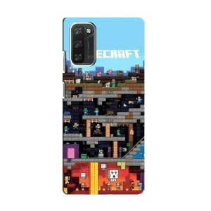 Чохол Майнкрафт на Blackview A100 (AlphaPrint) Minecraft (фон Minecraft)