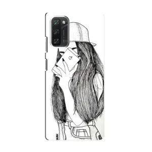 Чохол з друком для Blackview A100 - (Мода) (AlphaPrint) (Фото дівчини)