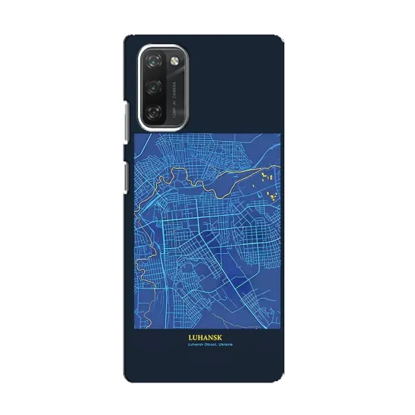 Чохол з принтом «Луганськ» для Blackview A100