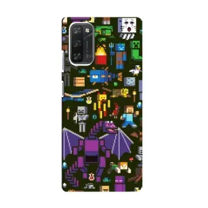 Чохол Майнкрафт на Blackview A100 (AlphaPrint) Minecraft (Колаж Майнкрафт)