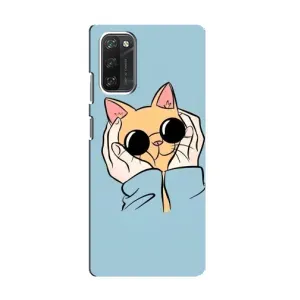 Чохол на Блэквью А100 з Котиками (VPrint) (Котик в окулярах)