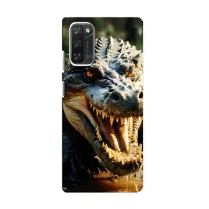 Чехол с картинкой «Хищники» для Blackview A100 (Опасный крокодил)