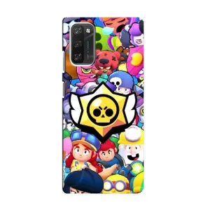 Чехол для Blackview A100 Бравл Старс (VPrint) (Лого Brawl Stars)