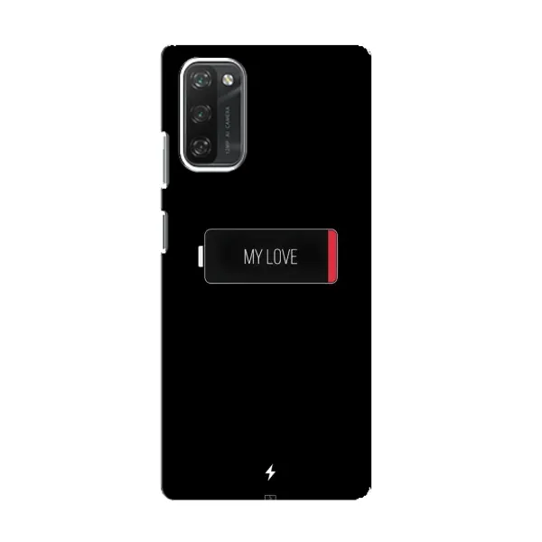Чохол з принтом «Love battery» для Blackview A100