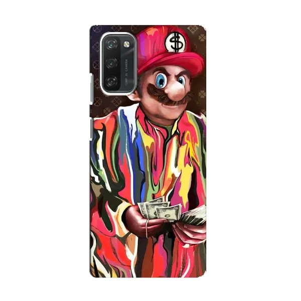 Чохол з принтом «Mario LV» для Blackview A100