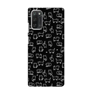 Чохол з принтом для Blackview A100 (AlphaPrint) Модні коти (Маленькі котики)