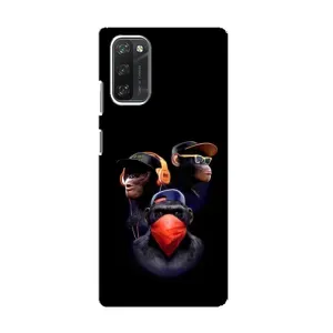 Чохол з Мавпами Blackview A100 - (AlphaPrint) (Три мавпи)