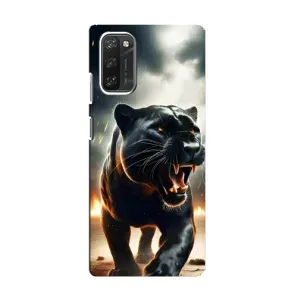 Чехол с картинкой «Хищники» для Blackview A100 (Черная пантера)