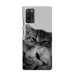 Чохол з малюнком кіт на Blackview A100 (Пара котів)