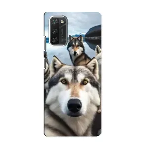Чохол з Хаскі Blackview A100 - (AlphaPrint) (Селфі Хаскі)