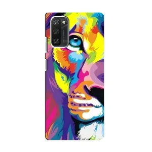Чохол з картинкою ЛЕВ для Blackview A100 (VPrint) (Яскравий Лев)