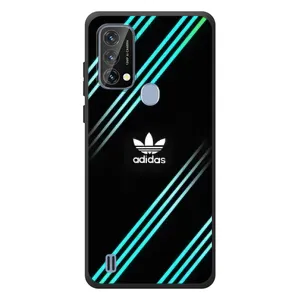 Чохли Адидас для Blackview A50 (AlphaPrint) (Адідас з полосами)